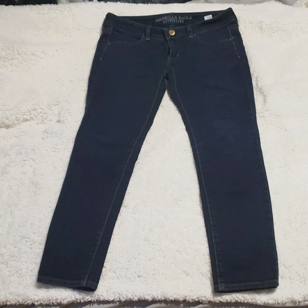 American eagle jeans 8 short jeggings stretch